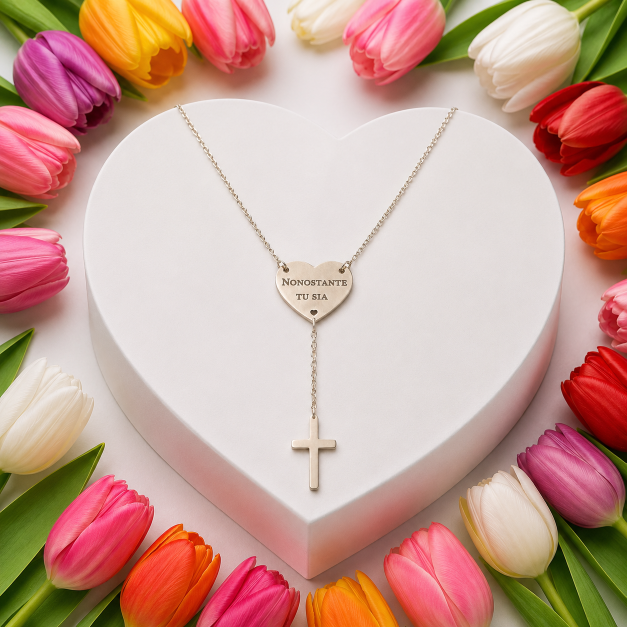Collana Rosario Personalizzabile con Foto