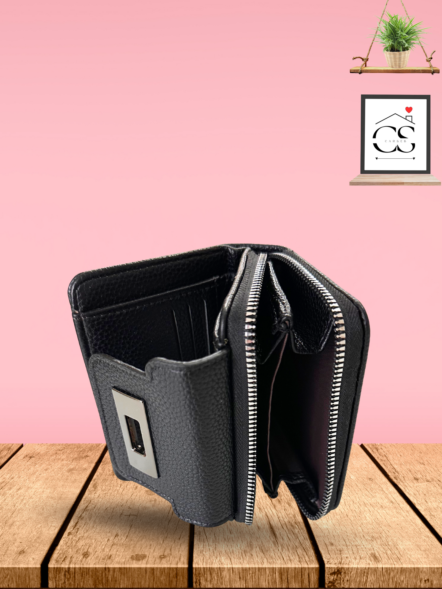 Portafoglio Ginevra Black