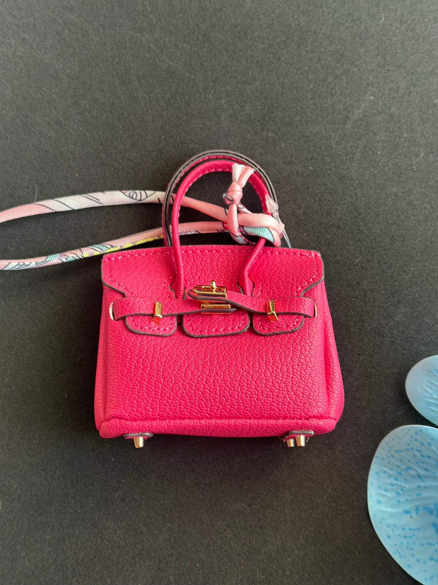 Charm Bag Mini Fucsia