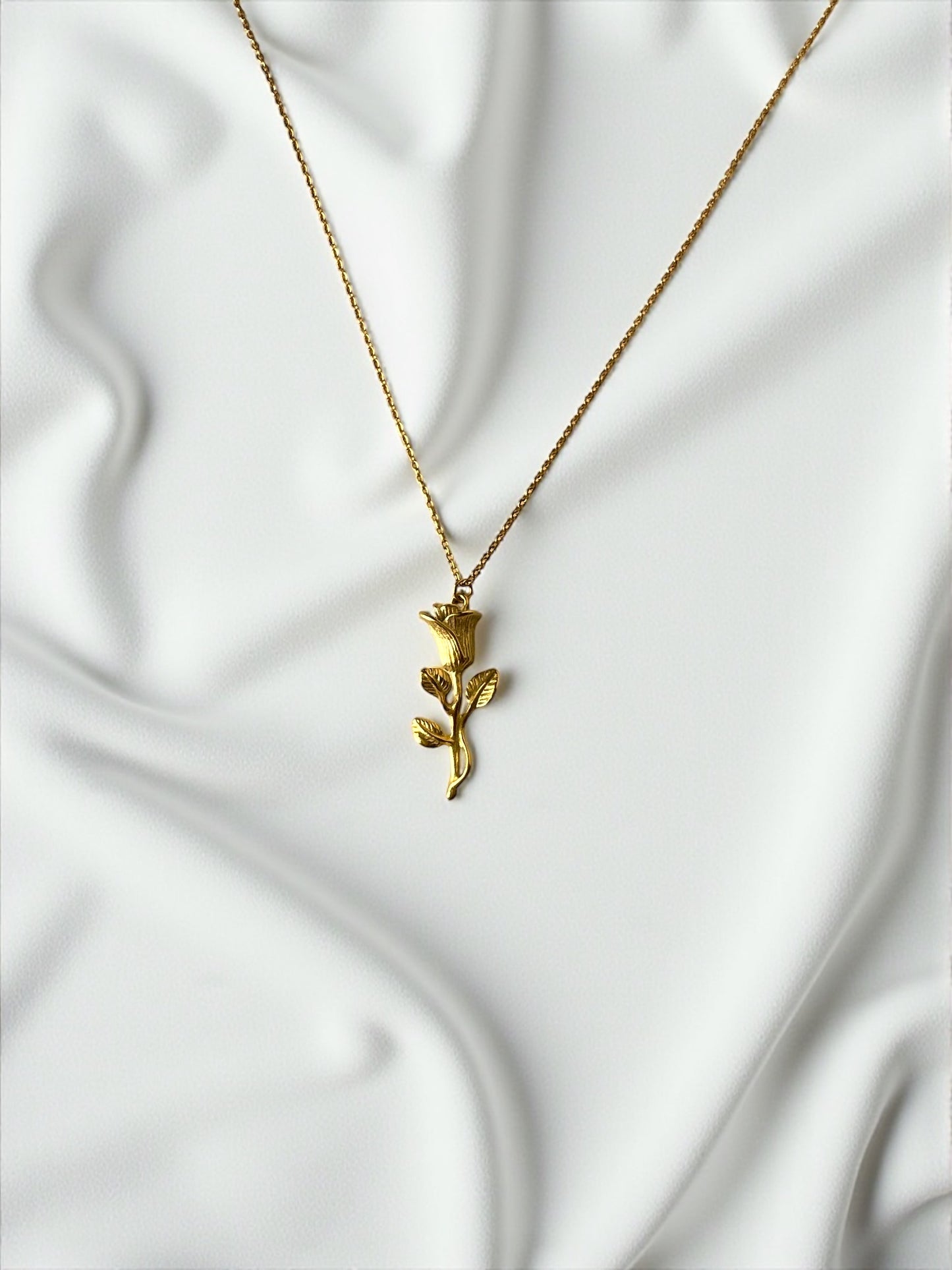 Collana Rosa Gold