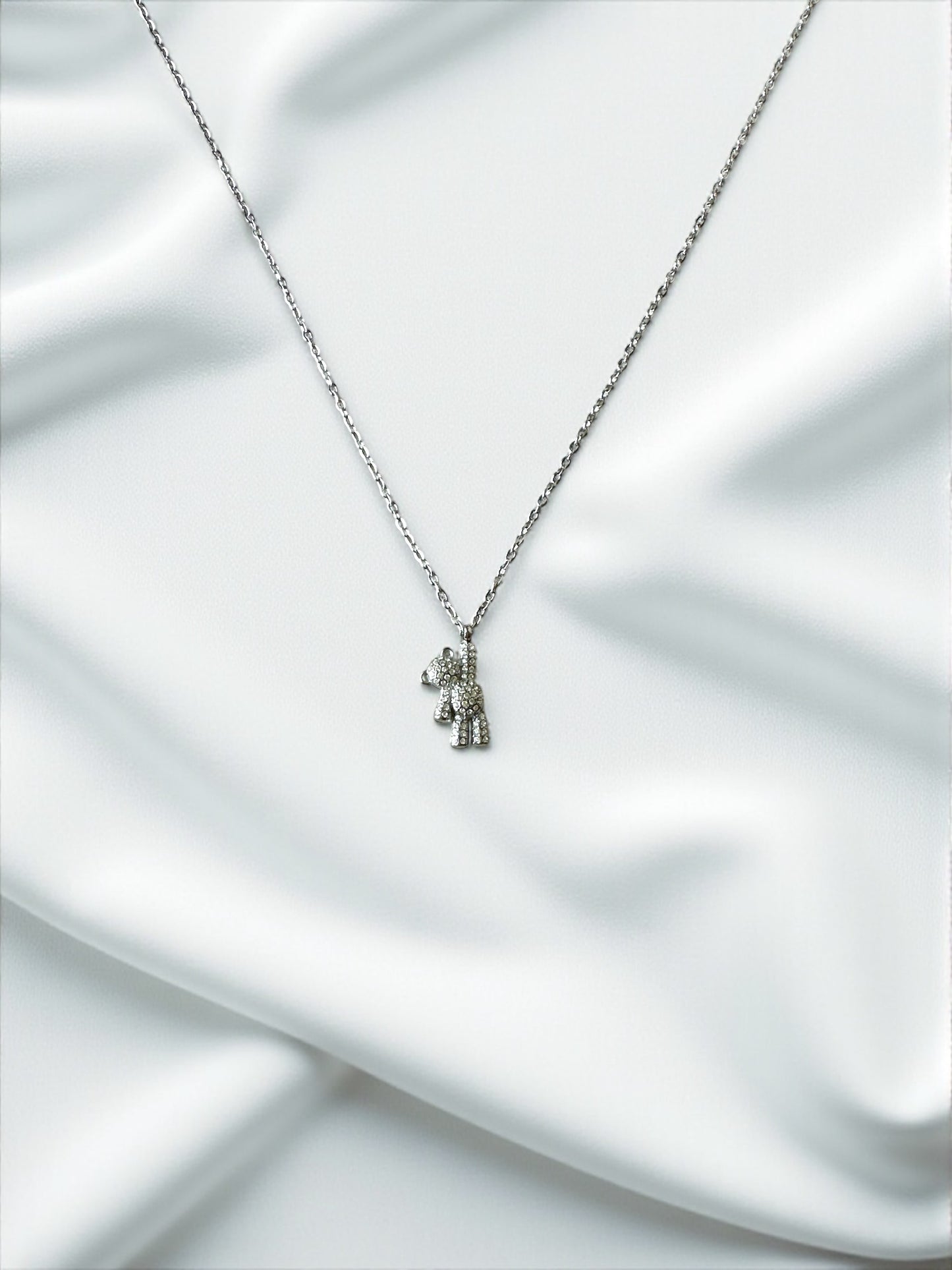 Collana HelloTeddy Silver