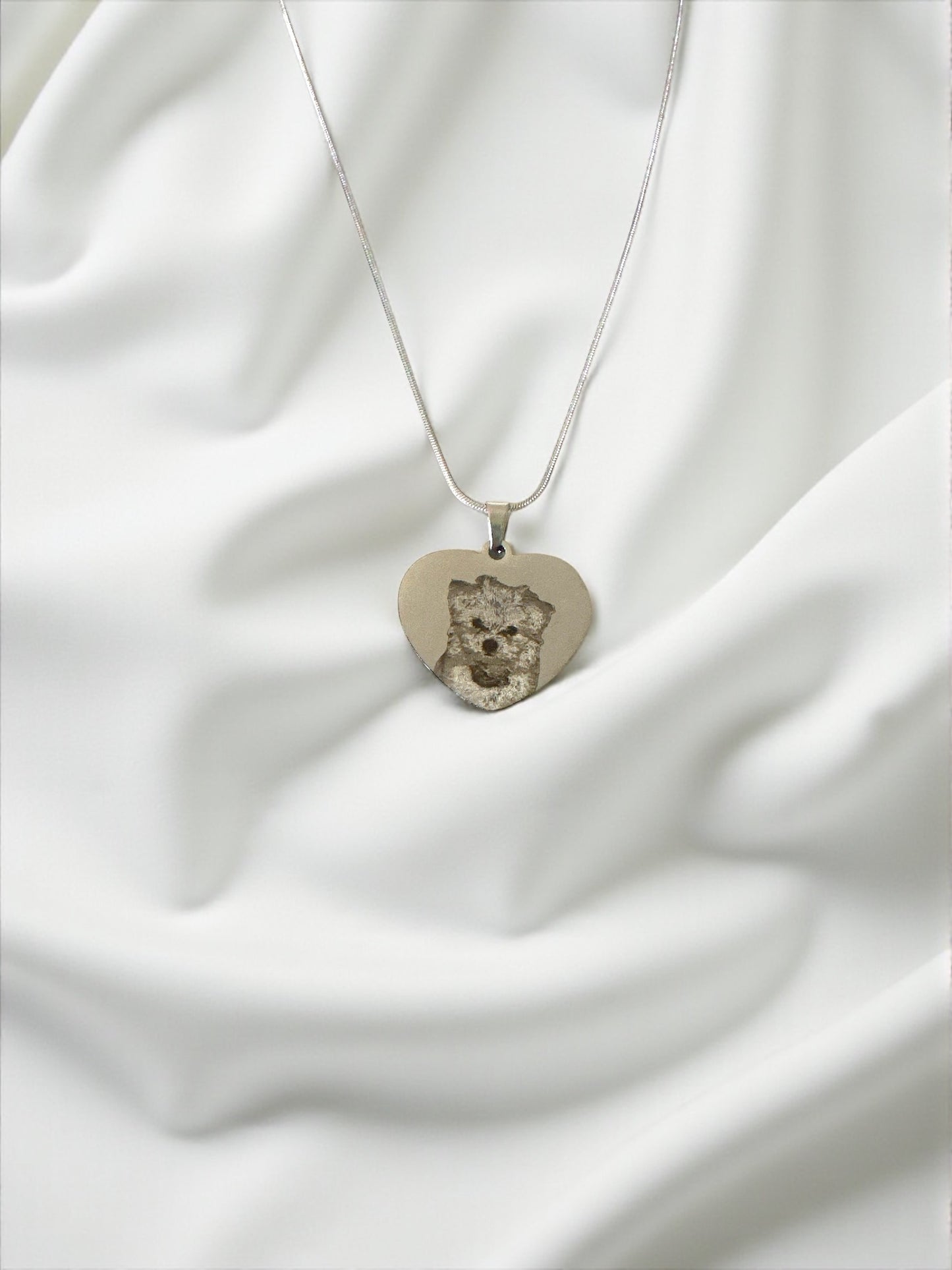 Collana Cuore Personalizzabile Silver
