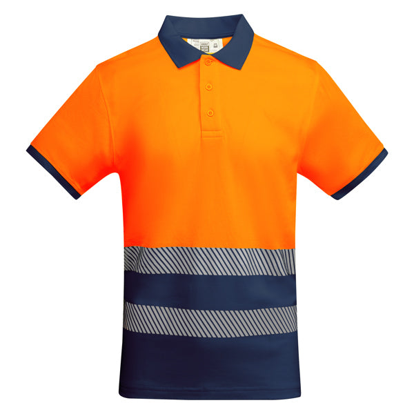 Polo Uomo Alta Visibilità Personalizzabile