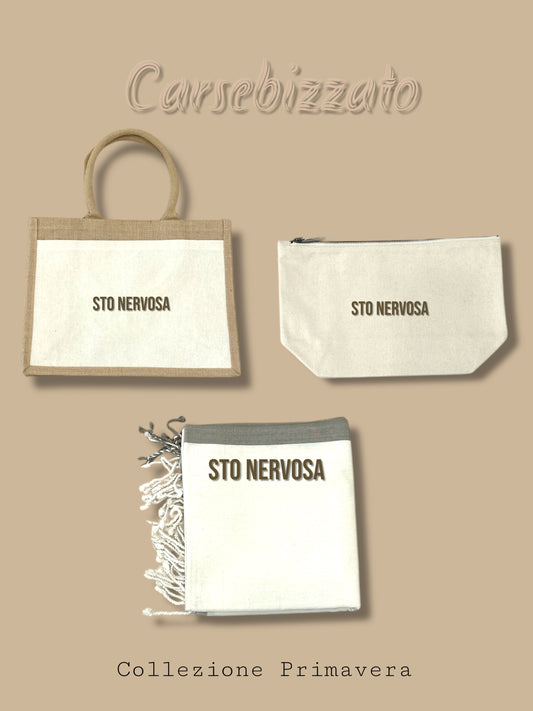 Set Mare STO NERVOSA Ricamato