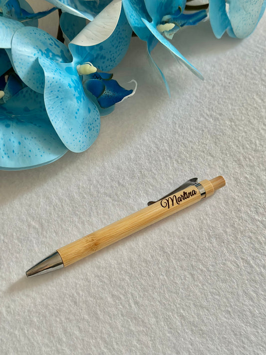 10 Penne in Legno Personalizzate