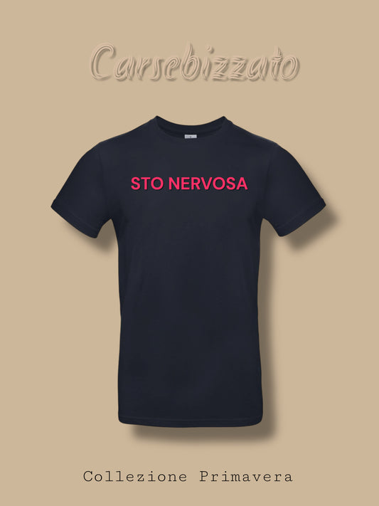 T-Shirt STO NERVOSA Ricamata