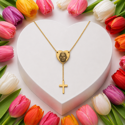 Collana Rosario Personalizzabile con Foto