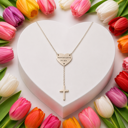Collana Rosario Personalizzabile con Foto