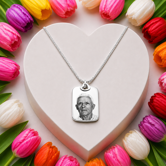 Collana Targhetta Chiusura Love Personalizzabile