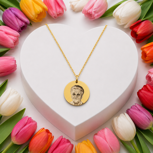 Collana Circle Gold Personalizzabile