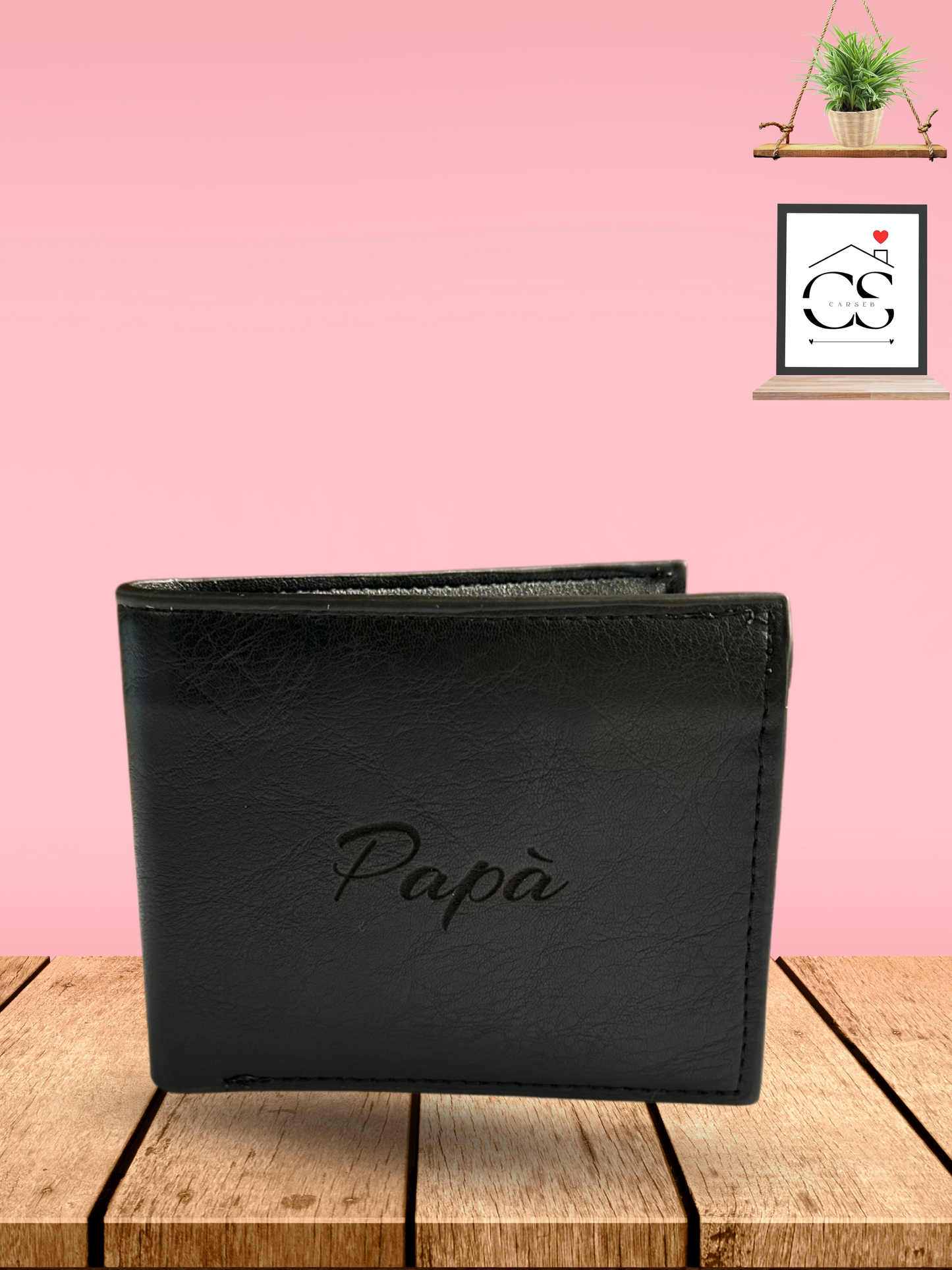 Portafoglio Garko Black Uomo Personalizzato