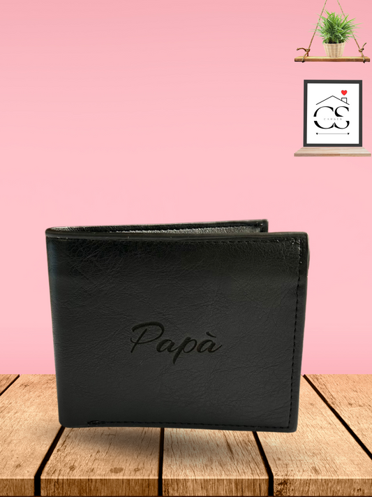 Portafoglio Garko Black Uomo Personalizzato