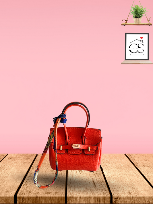 Charm Bag Mini Orange