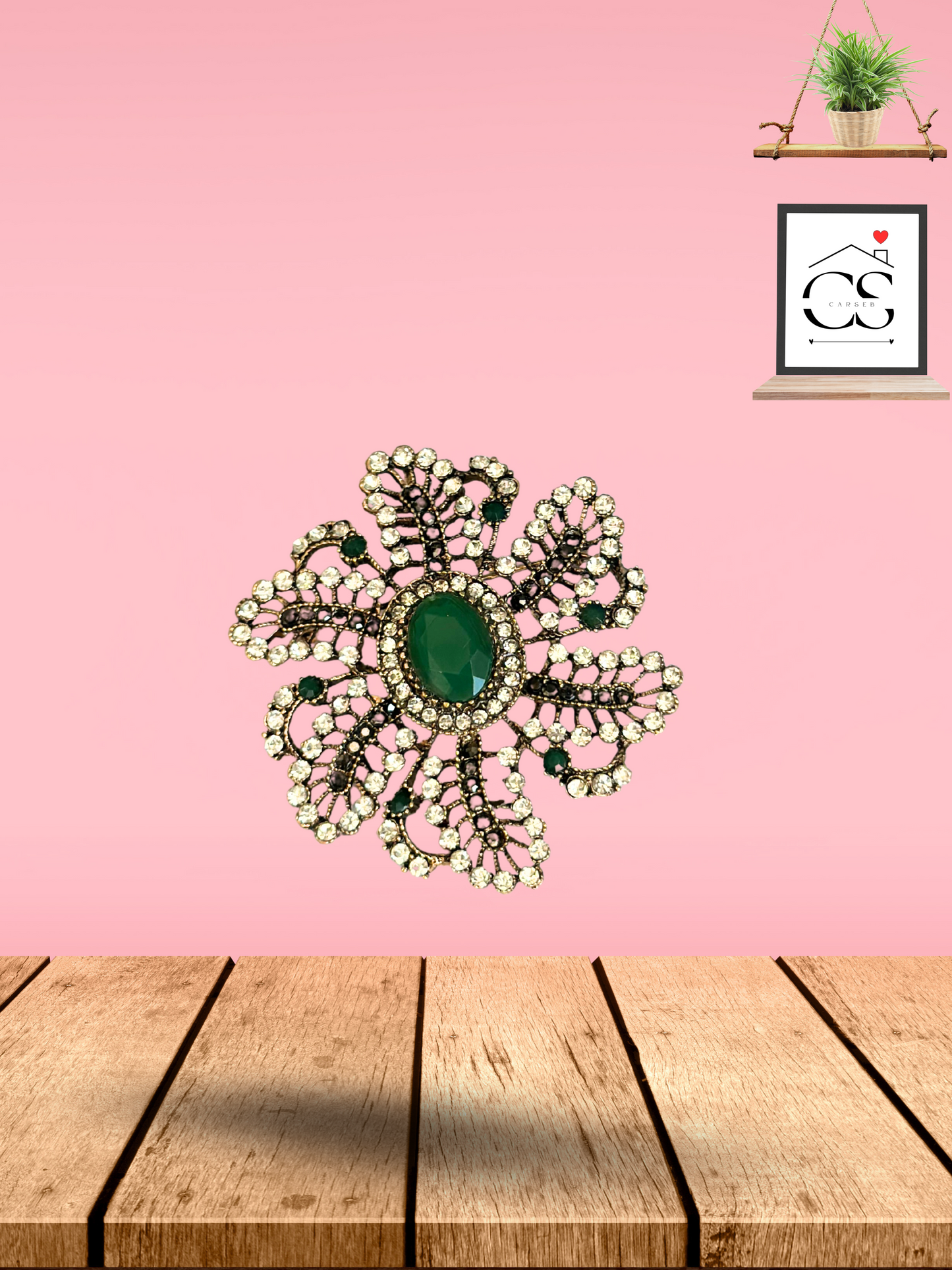 Spilla Trilly Green