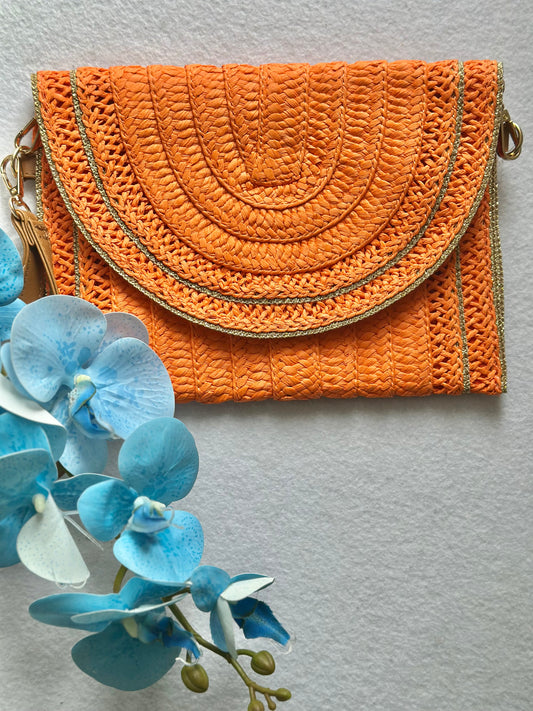 Pochette Aisha Arancio