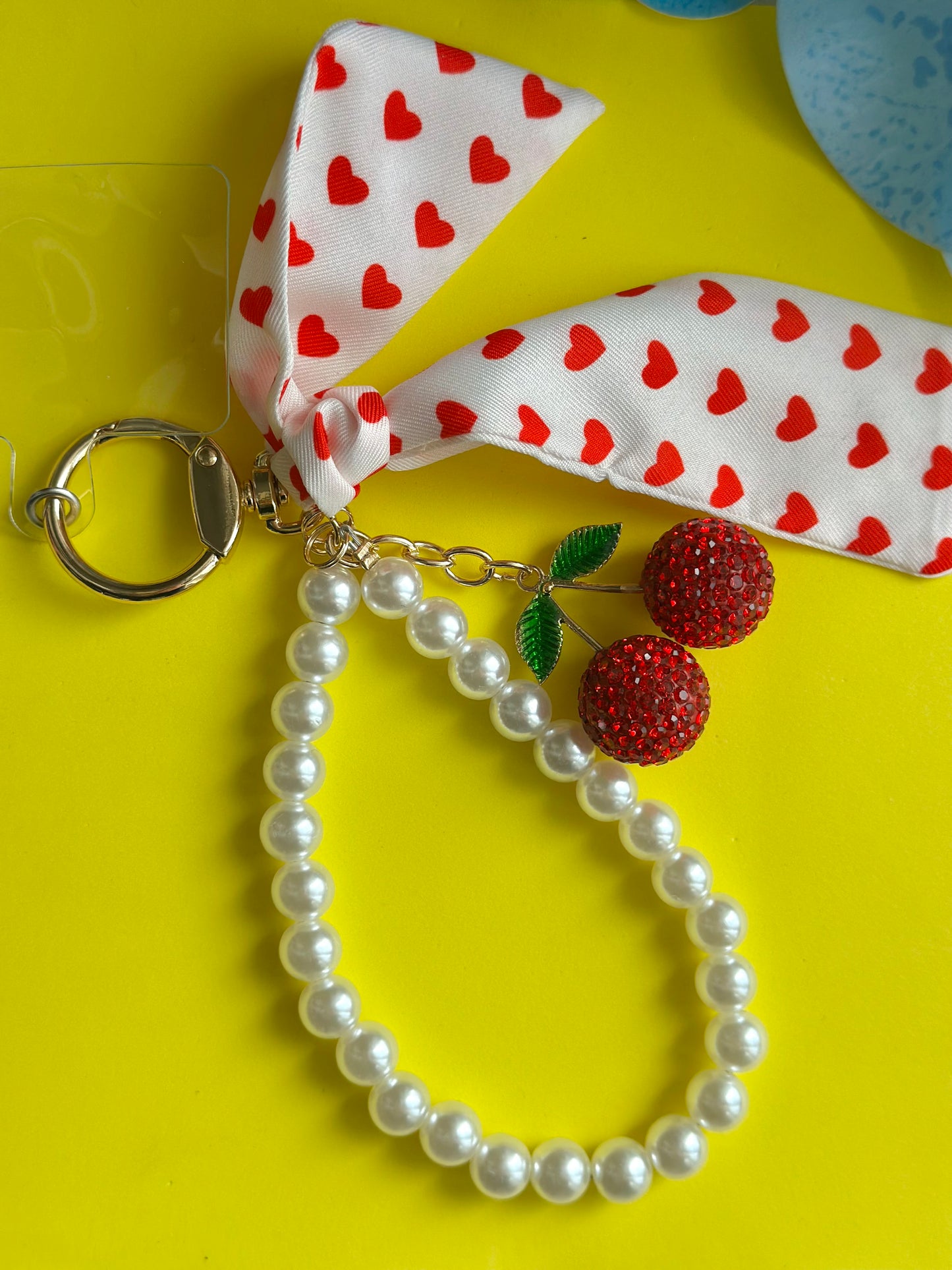 Charm Bag Cherry o Portachiavi