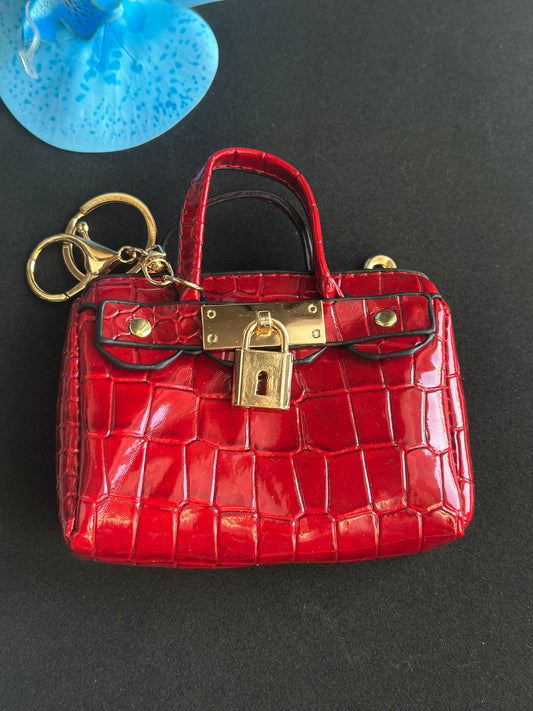 Charm Bag Mini Rossa