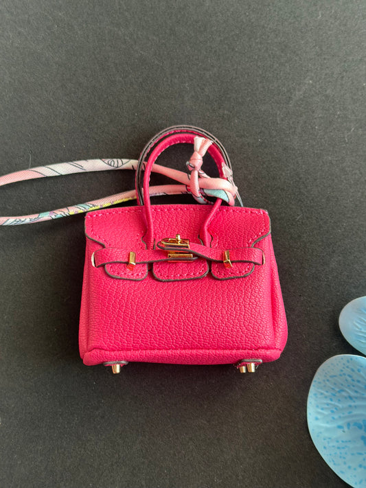 Charm Bag Mini Fucsia
