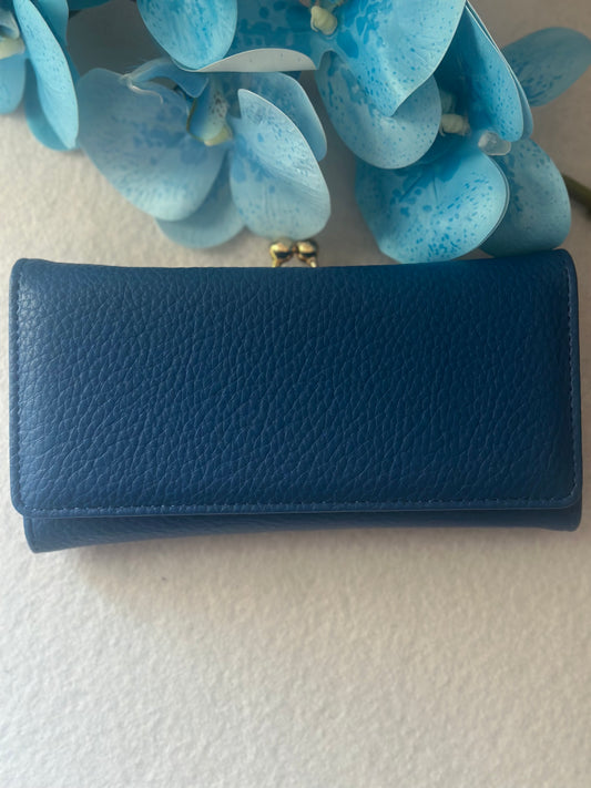 Portafoglio Chic Blu