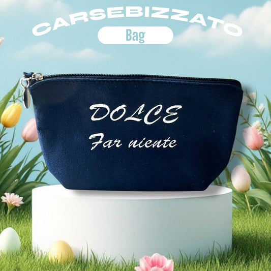 Pochette Dolce far niente Blu Navy