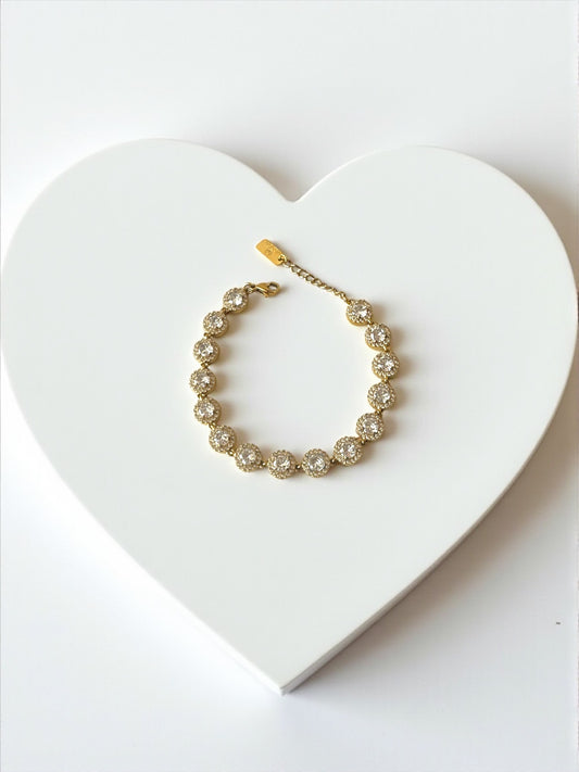Bracciale Tennis Gold