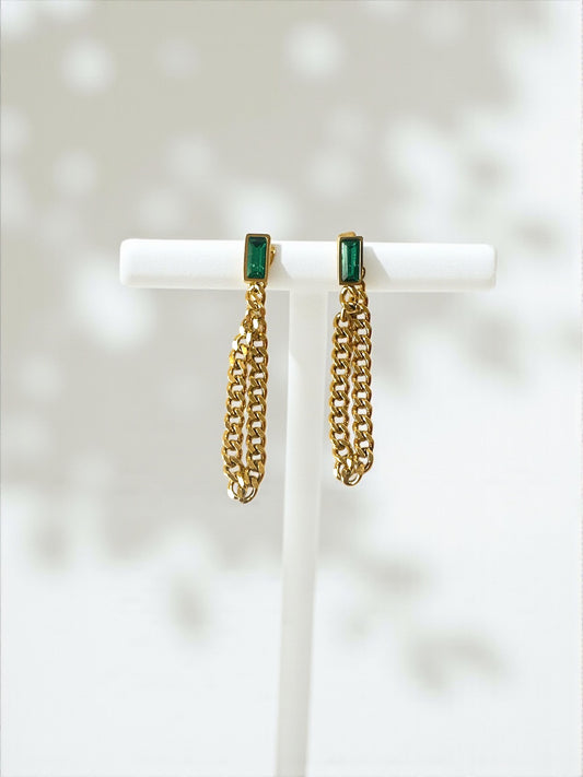 Orecchini Cascata Gold