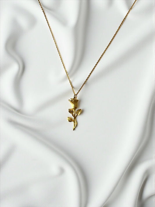 Collana Rosa Gold