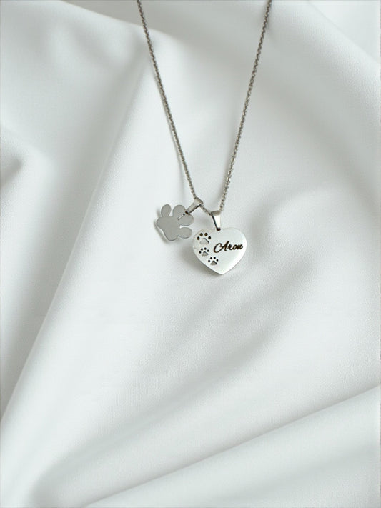 Collana Zampina Personalizzabile Silver