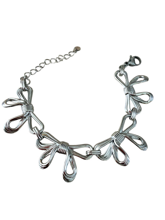 Bracciale Mega Fiocchi Silver