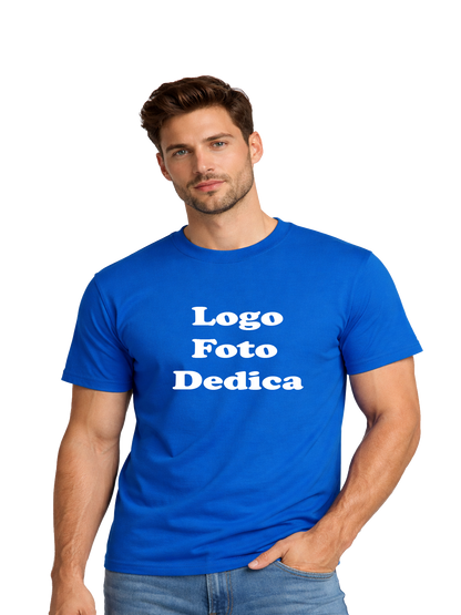 T-Shirt Uomo Personalizzabile con LOGO/FOTO/DEDICA