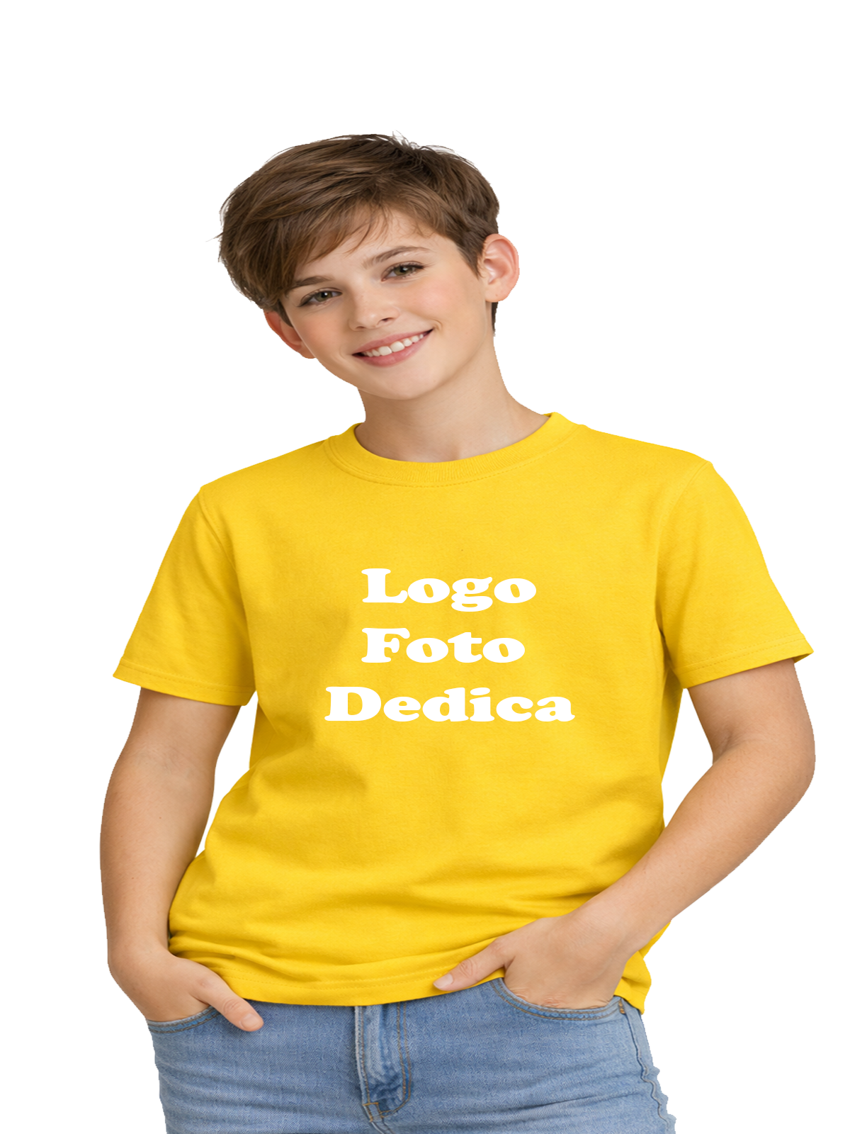T-Shirt Bambino Personalizzabile con LOGO/FOTO/DEDICA