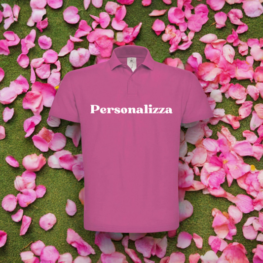 Polo Manica Corta Donna Personalizzata con Ricamo