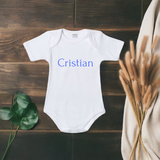 Body Mezza manica 0/3 Mesi Personalizzato