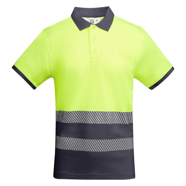 Polo Uomo Alta Visibilità Personalizzabile